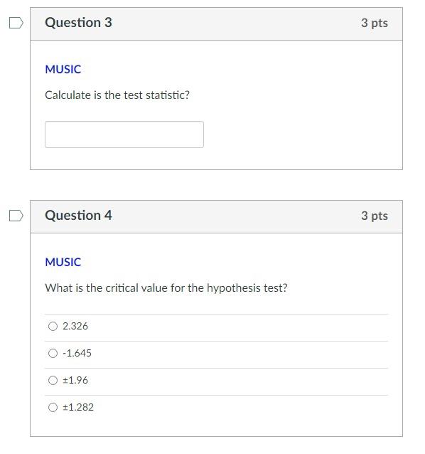 Solved Use The Following Prompt To Answer The MUSIC Chegg