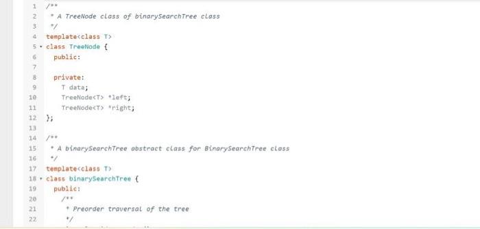Solved C++ please read the description (texted code)/** * A | Chegg.com