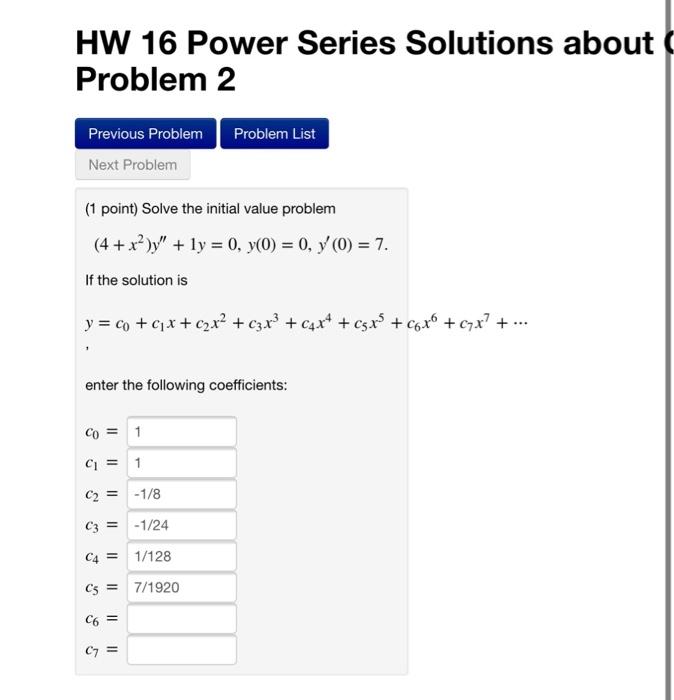 Solved It’s differential equation I only need the correct | Chegg.com