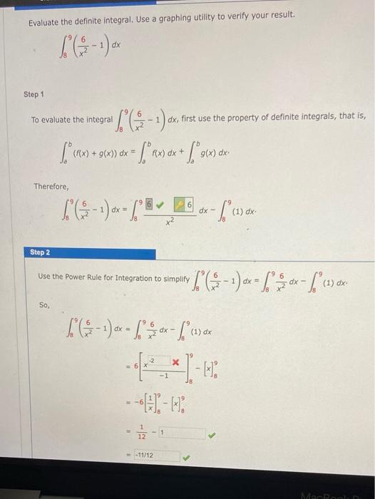 Solved Evaluate the definite integral. Use a graphing | Chegg.com