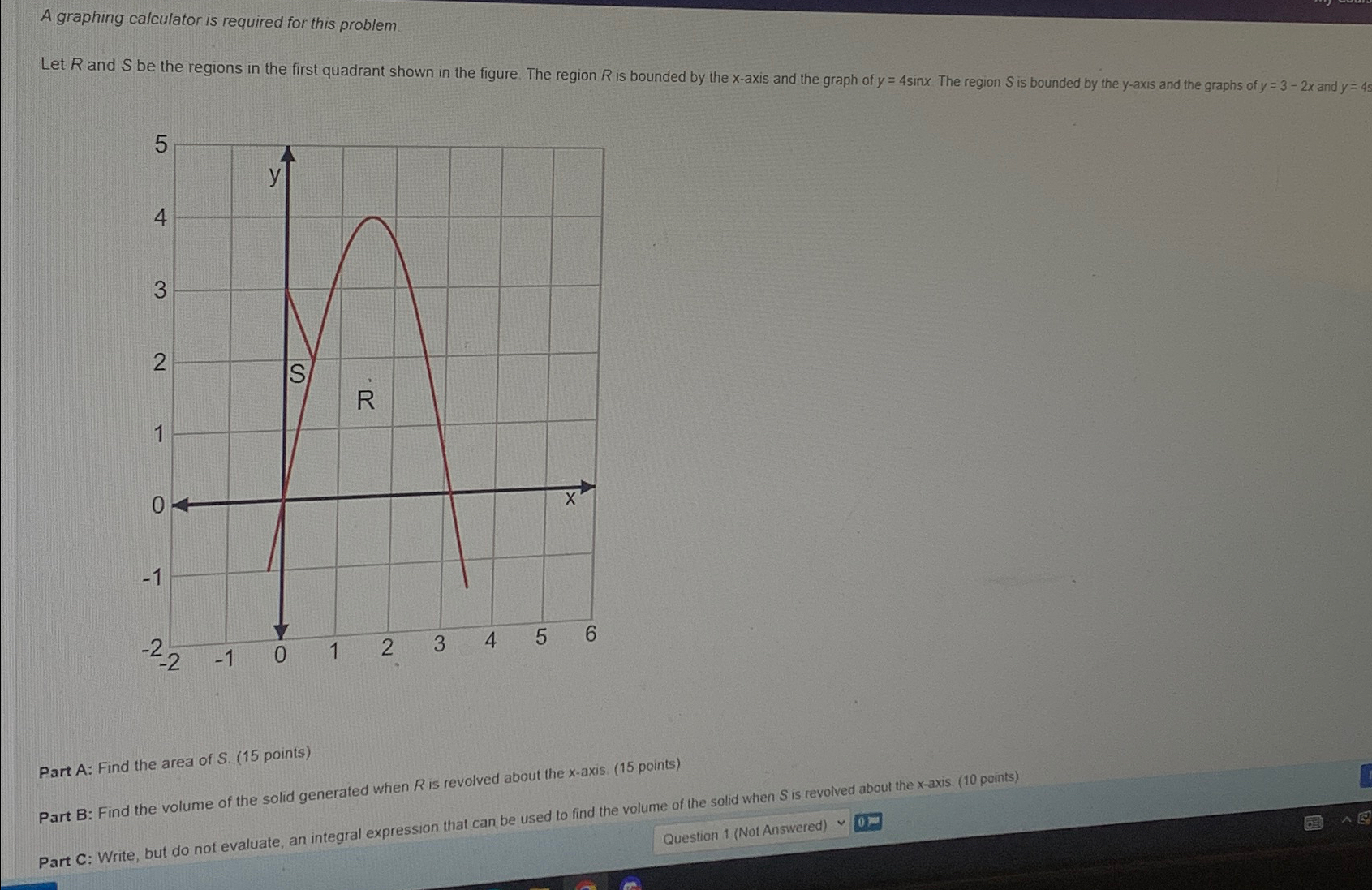 Solved A graphing calculator is required for this problemLet | Chegg.com