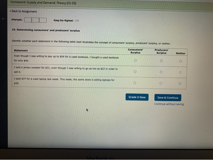 At the equilibrium price, the quantity of the good that buyers are willing and able to buy image