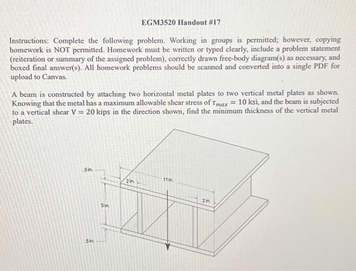 Solved Instructions: Complete The Following Problem. Working | Chegg.com