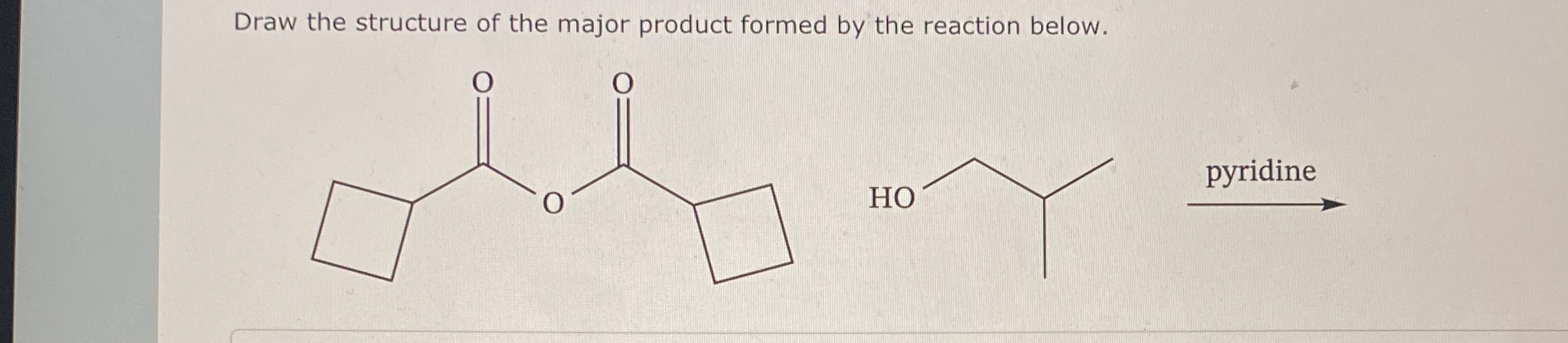 Solved Draw the structure of the major product formed by the | Chegg.com