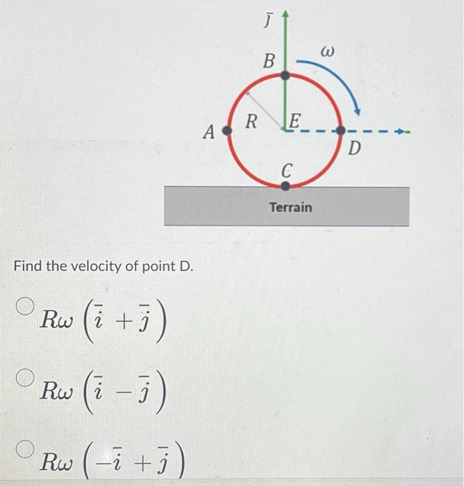 Solved Find the velocity of point D. | Chegg.com