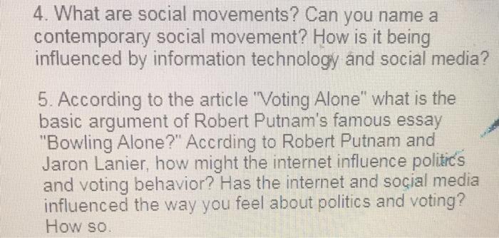 social movement essay