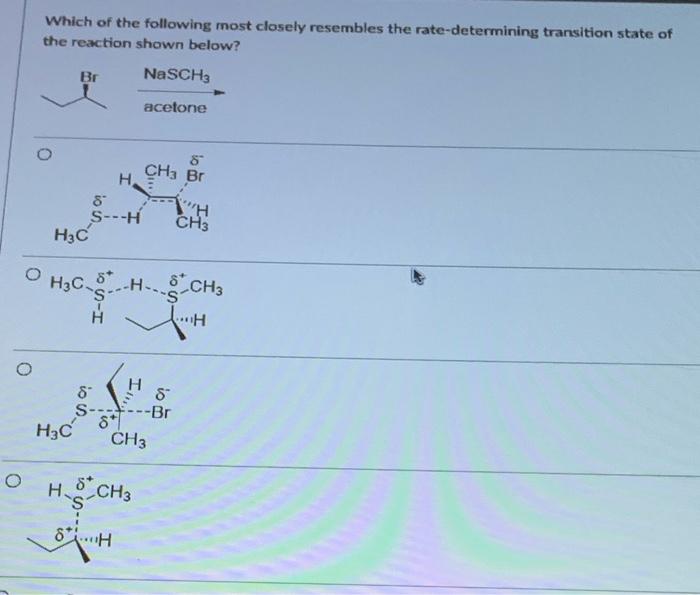 Solved Which of the following most closely resembles the | Chegg.com