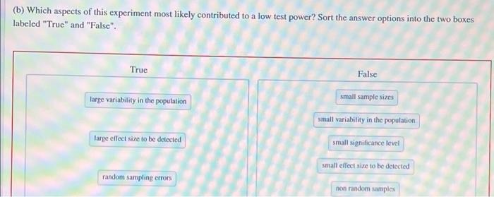 Solved which aspects of this experiment most likely | Chegg.com