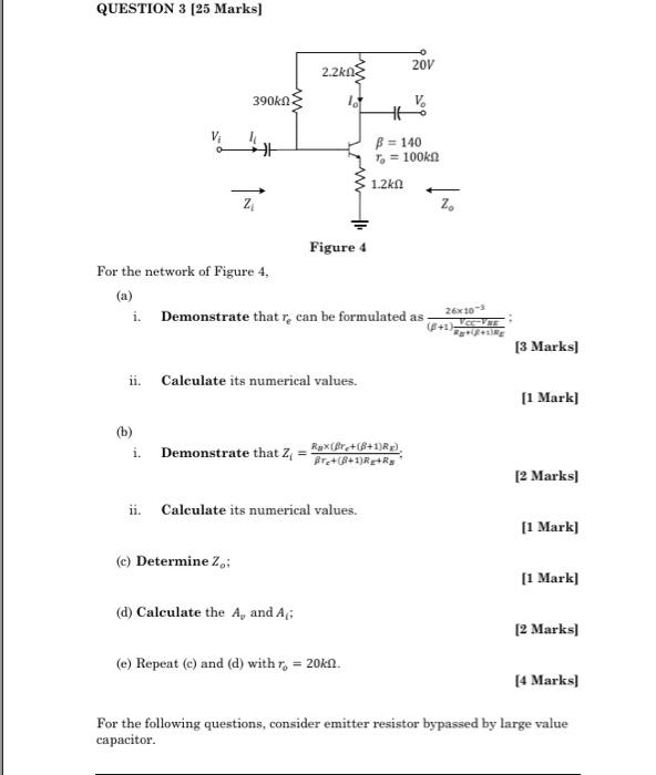 Solved Question 3 [25 Marks 20v 2 2kn 390kn He V He B 140