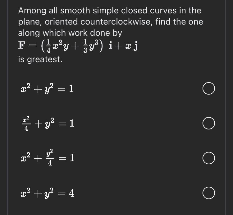 Solved Among all smooth simple closed curves in the plane, | Chegg.com