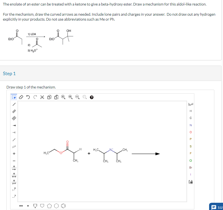 Solved The enolate of an ester can be treated with a ketone | Chegg.com