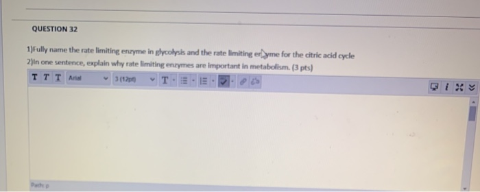 Rate Limiting Enzymes And Their Regulation R Mcat