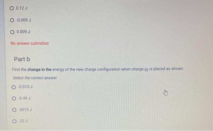 Solved Use The Configuration Of Charges Shown Below Part A | Chegg.com