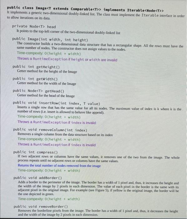 these ate the three classes descriptions with the | Chegg.com