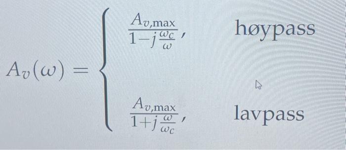 Solved Task 1)A General First-order Filter Is Either A | Chegg.com