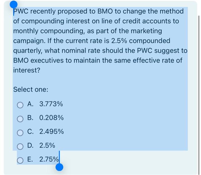 bmo pwc