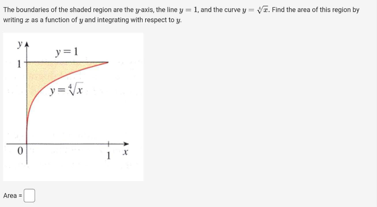 Solved The boundaries of the shaded region are the y-axis, | Chegg.com
