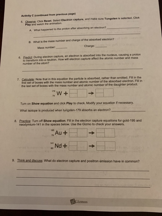 Gizmo Periodic Trends Answer Key Explorelearning Gizmos Review For Teachers Common Sense Education In The Periodic Trends Gizmo You Will Explore This Relationship And How It Affects The Properties Of