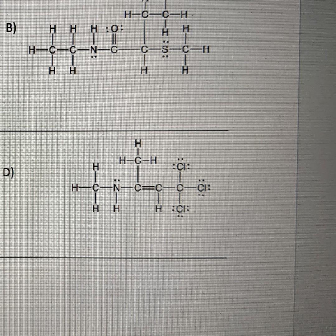 Solved 1. Write the fully condensed structure for each | Chegg.com
