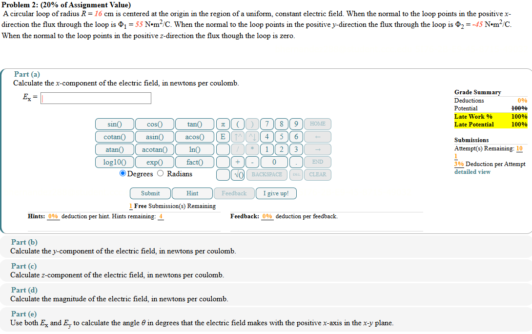 Solved Problem 2: (20% of ﻿Assignment Value)A circular loop | Chegg.com