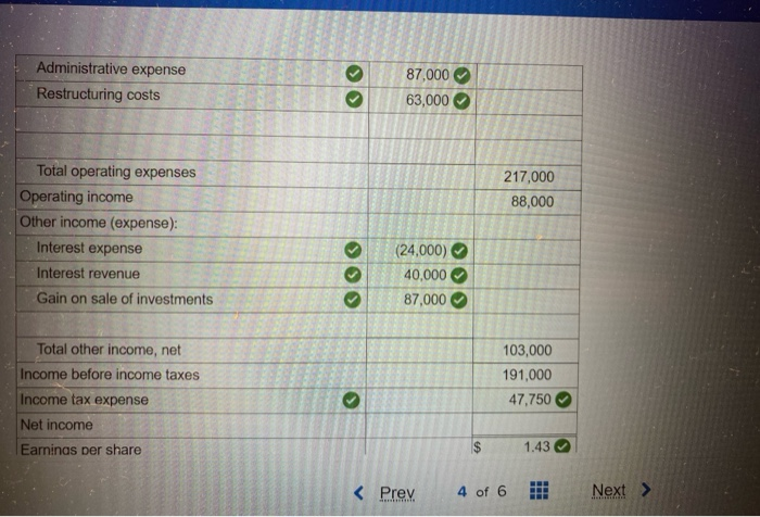 Solved The following incorrect income statement was prepared | Chegg.com