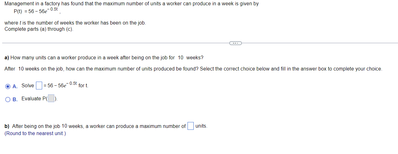 Solved Management in a factory has found that the maximum | Chegg.com