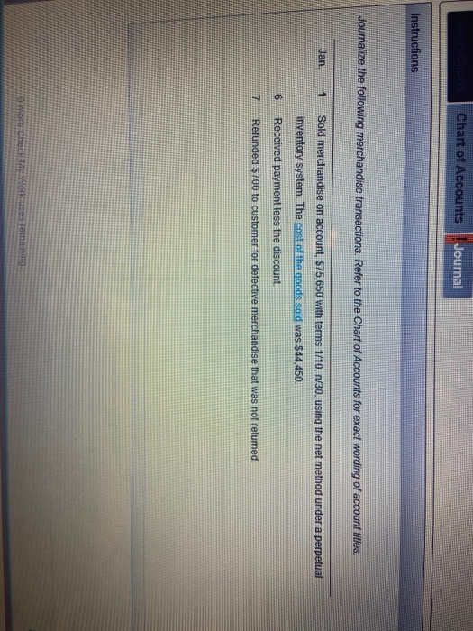 Solved journalize the following merchandise transactions.