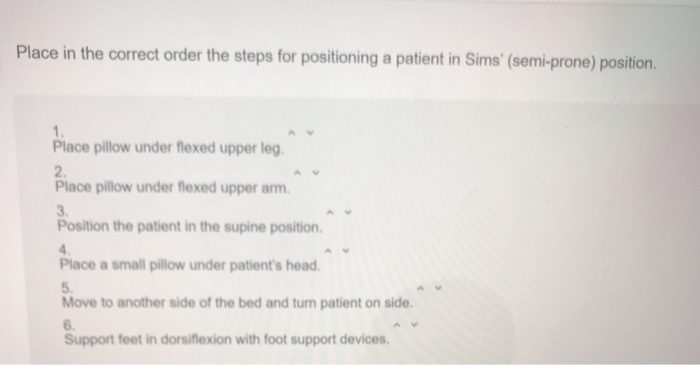 Patient positioning 1 - Supine position 