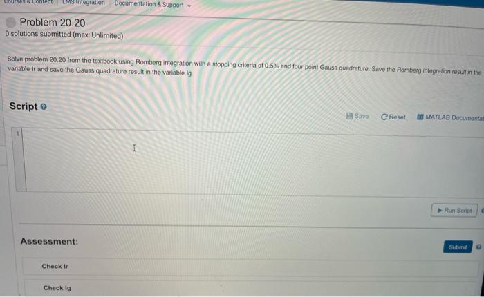 Solved Can you write me a matlab code or script that check | Chegg.com