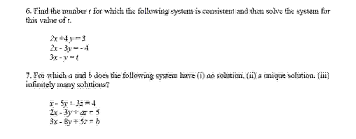 Solved I need help with Linear Algebra math please help me | Chegg.com