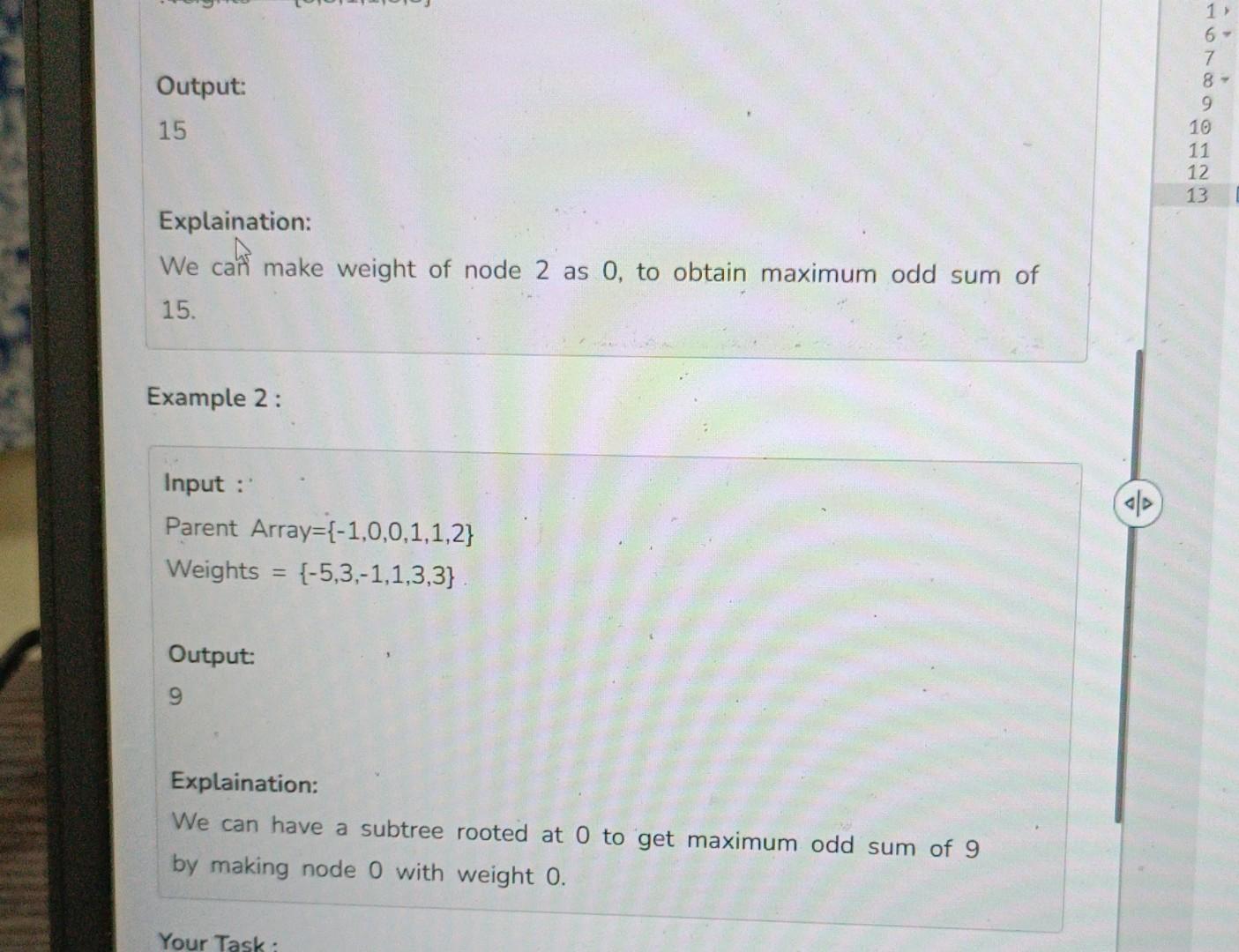 Solved Given a tree with N nodes from numbered from 0 to | Chegg.com