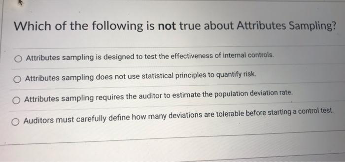 Solved Which of the following is not true about Attributes | Chegg.com