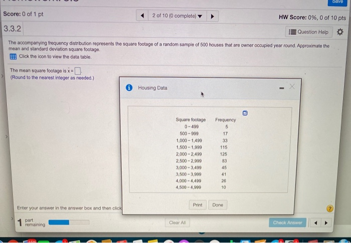 Solved 3.3.1 Question Help Recently, a random sample of | Chegg.com