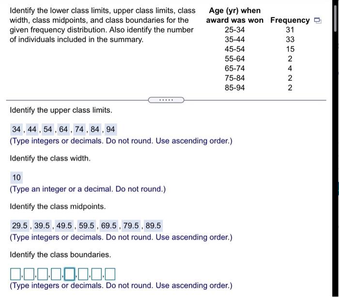 solved-identify-the-lower-class-limits-upper-class-limits-chegg