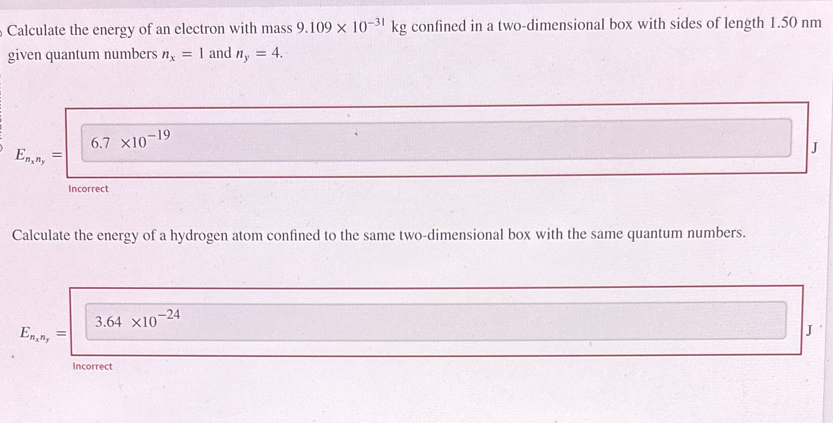 Solved Calculate the energy of an electron with mass | Chegg.com