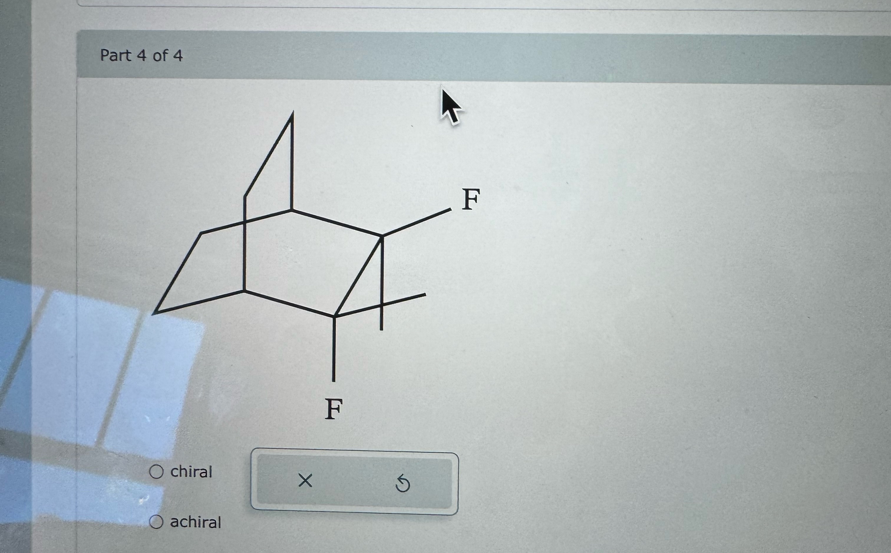 Solved Determine whether each compound is chiral c achiral. | Chegg.com