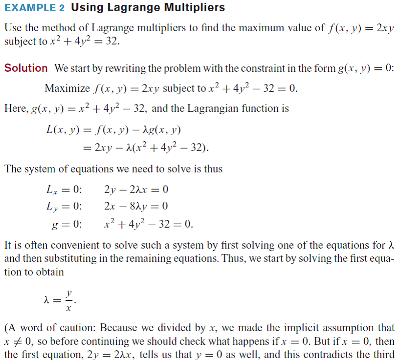 optimization problems assignment