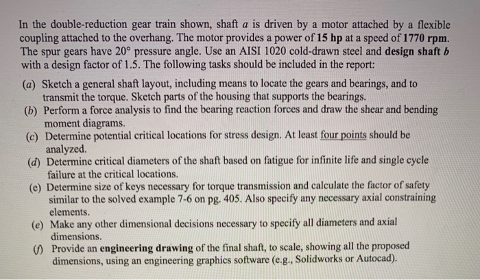 Solved In the double-reduction gear train shown, shaft a is | Chegg.com