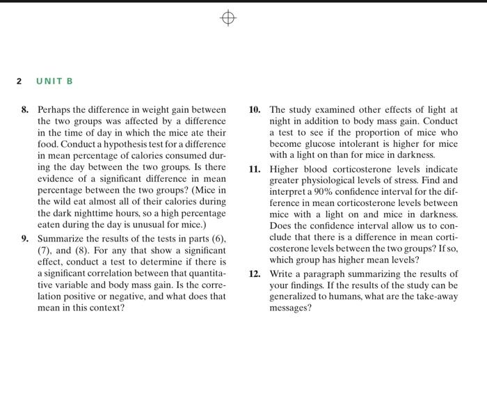 Solved UNIT B ESSENTIAL SYNTHESIS Projects For Unit B | Chegg.com