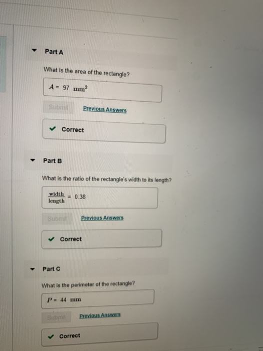 Solved Exercise 1.14 Part A With a wooden ruler you measure | Chegg.com