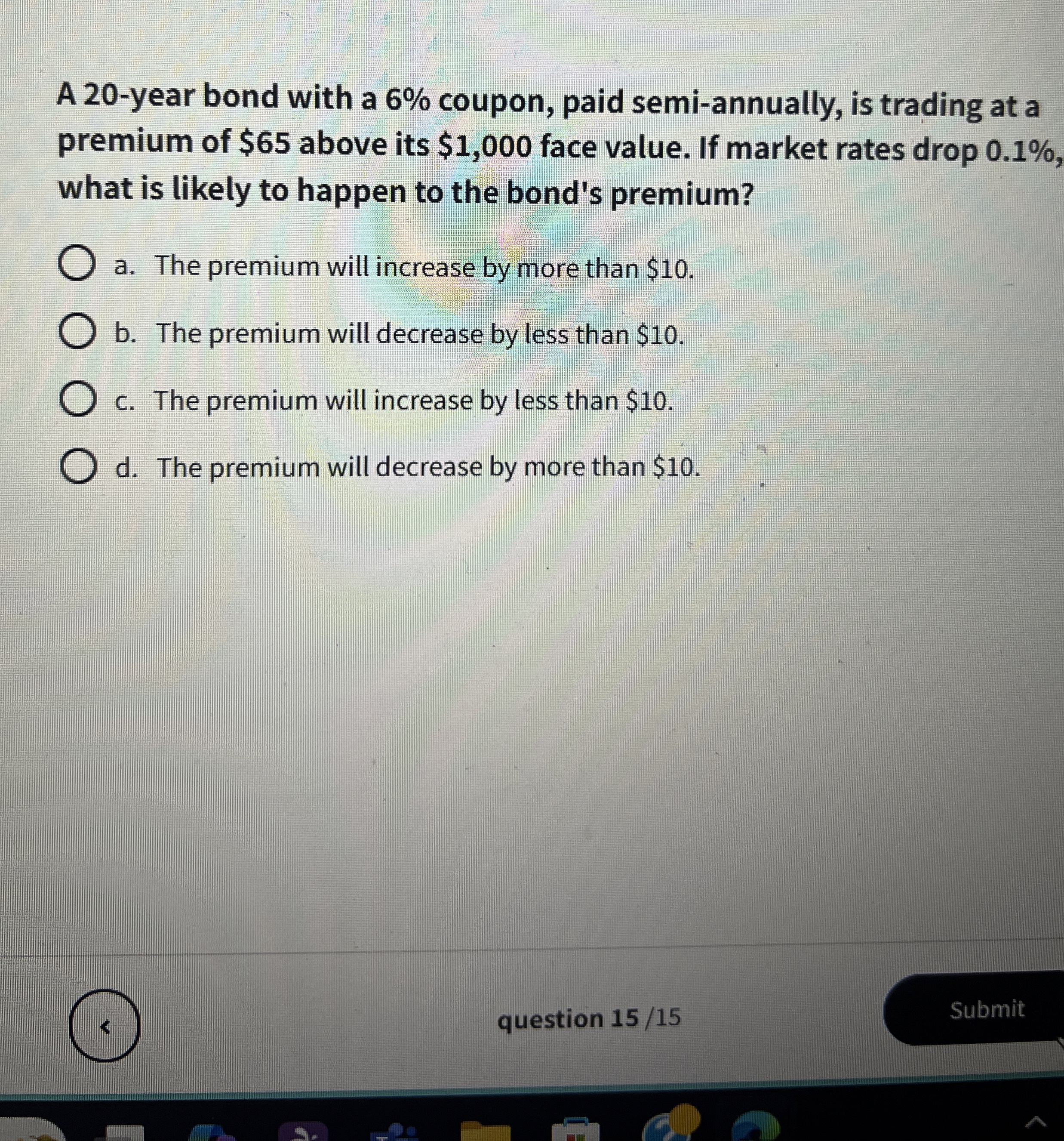 Solved A 20year bond with a 6 ﻿coupon, paid semiannually,