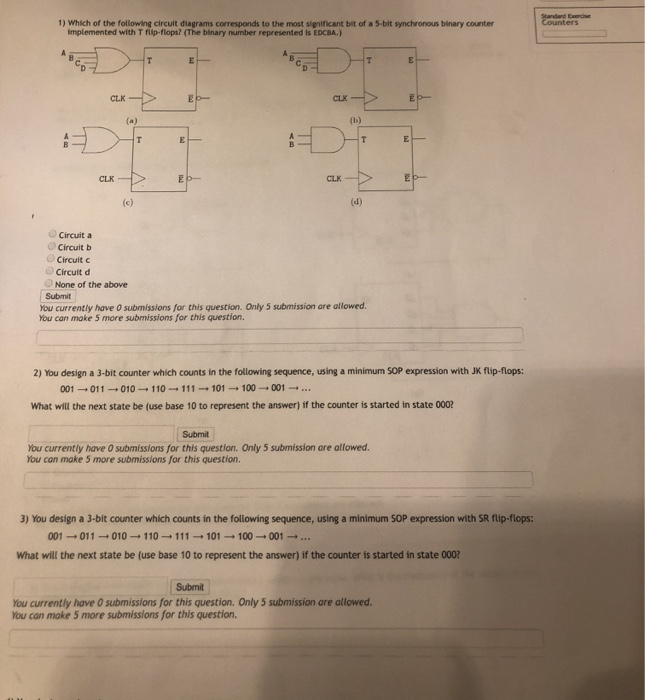 Solved 1) Which of the following circuit diagrams | Chegg.com