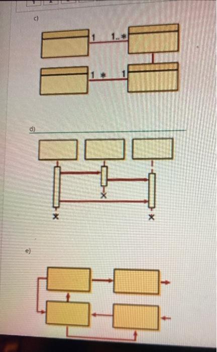 Solved Questions] Match the UML diagrams to their respective | Chegg.com