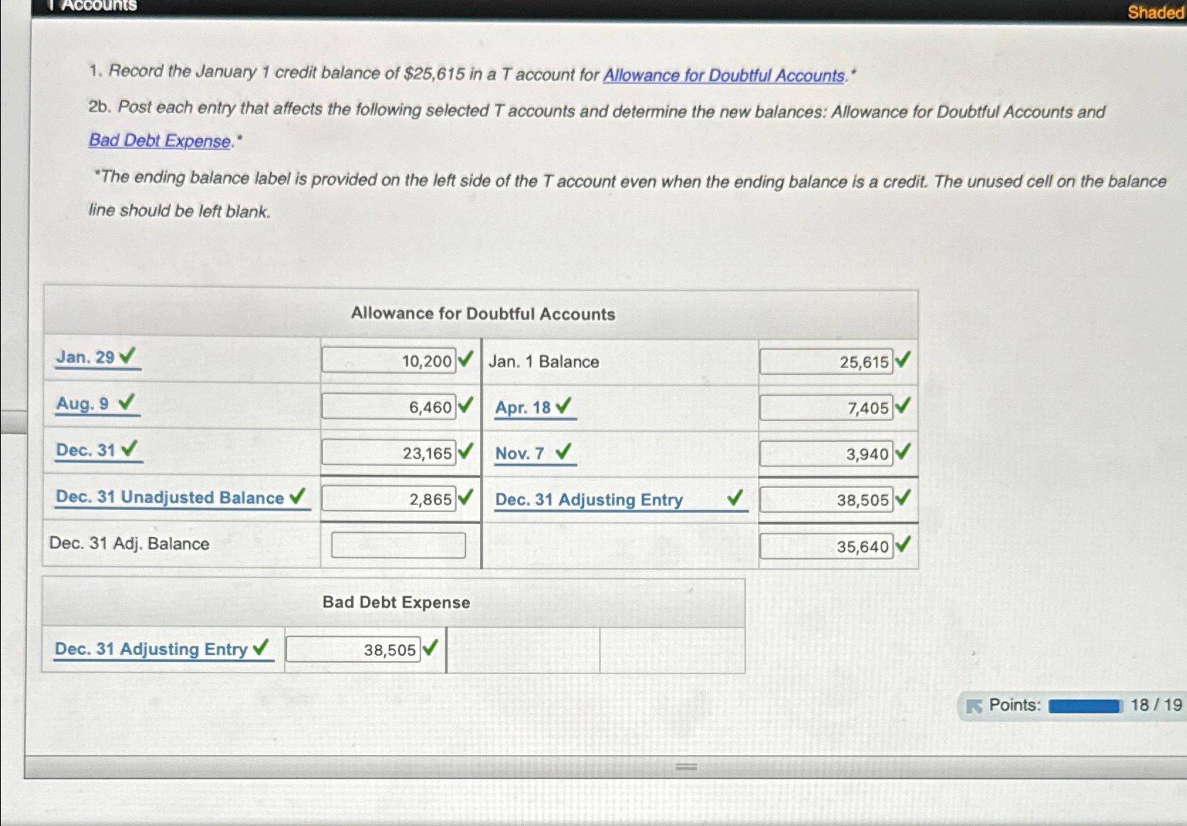 solved-shadedrecord-the-january-1-credit-balance-of-25-615-chegg