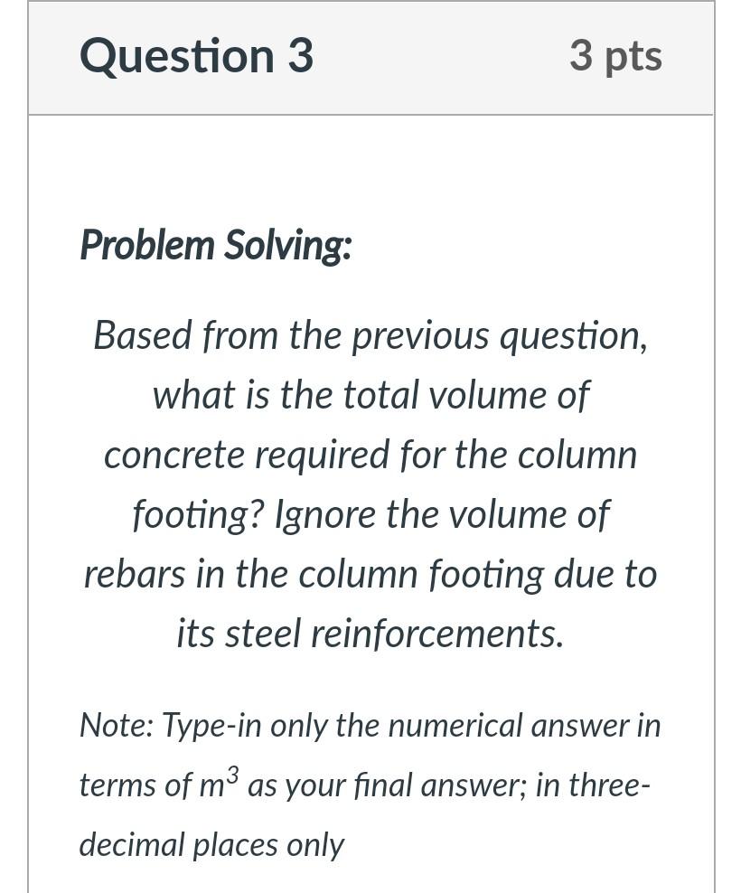Solved Question 1 3 pts Problem Solving: Suppose you are to | Chegg.com