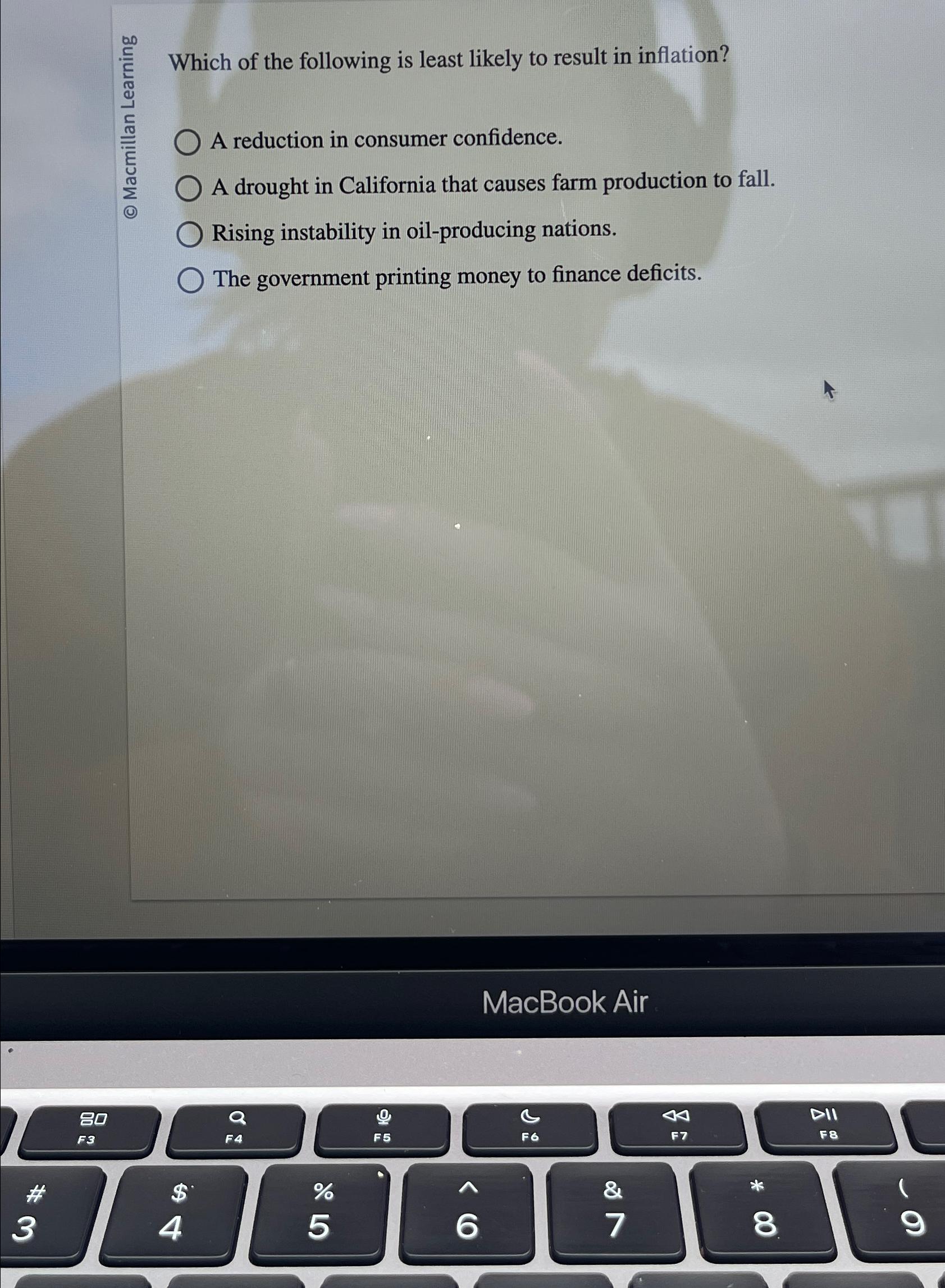 Solved Which of the following is least likely to result in | Chegg.com