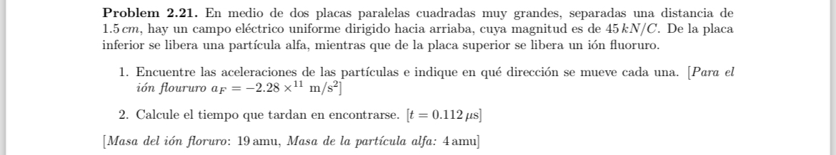 Solved Problem 2.21. ﻿En Medio De Dos Placas Paralelas | Chegg.com