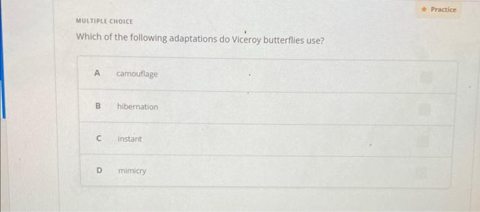 Solved Practice MULTIPLE CHOICE Which of the following | Chegg.com