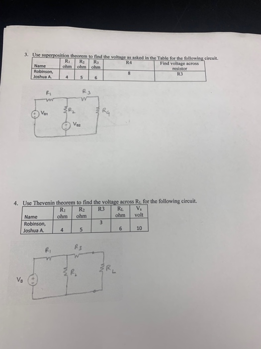 Solved 1. Use voltage division rule to find the voltage as | Chegg.com