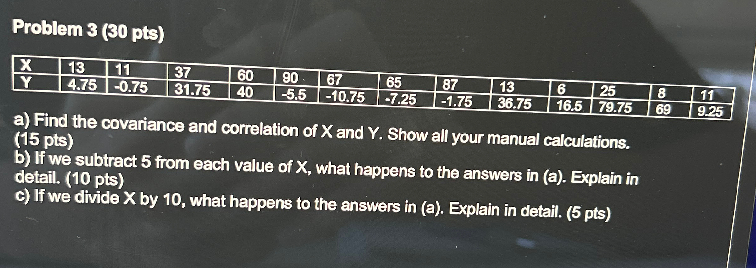 Solved Problem 3 ( 30 | Chegg.com